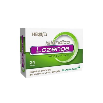 HERBIFIT LOZENGE ISLANDICA a 24