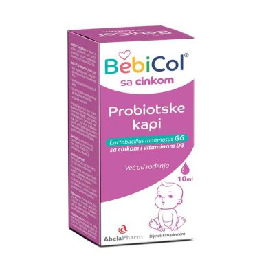 Bebicol forte sa cinkom + vitD3 kapi 10ml