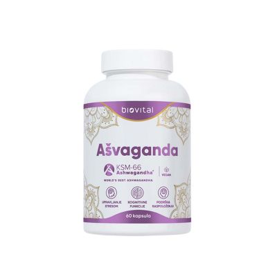 Asvaganda KSM-66 A60 Kapsule