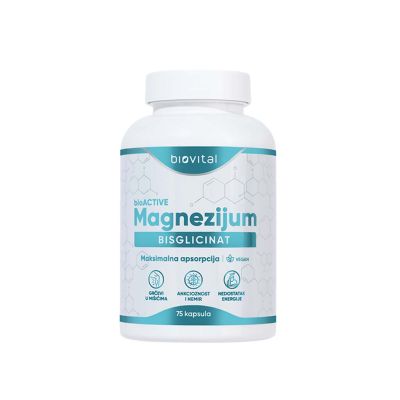 Magnezijum Bisglicinat 75 Kapsula x 200mg